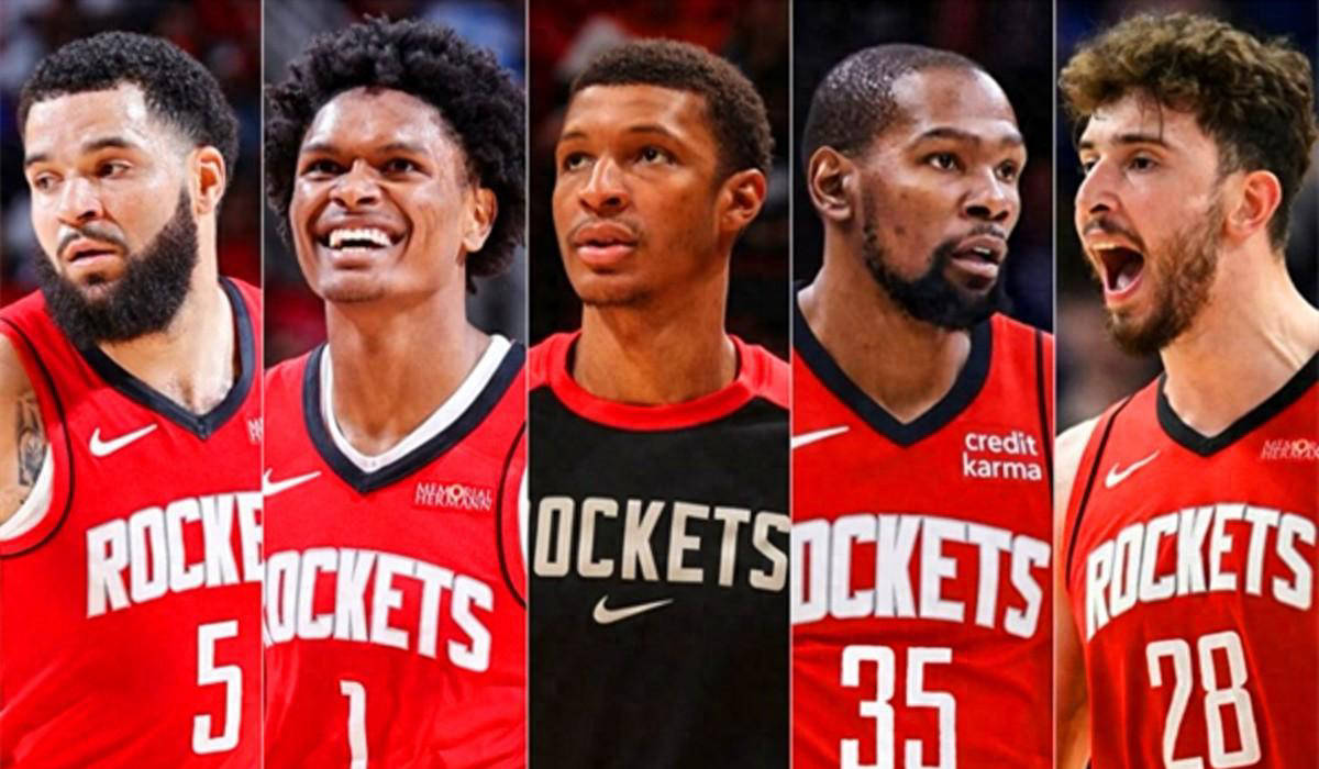 火箭队新五虎齐获A评分，勇士队A-、湖人队B，美媒公布新赛季首发点评
