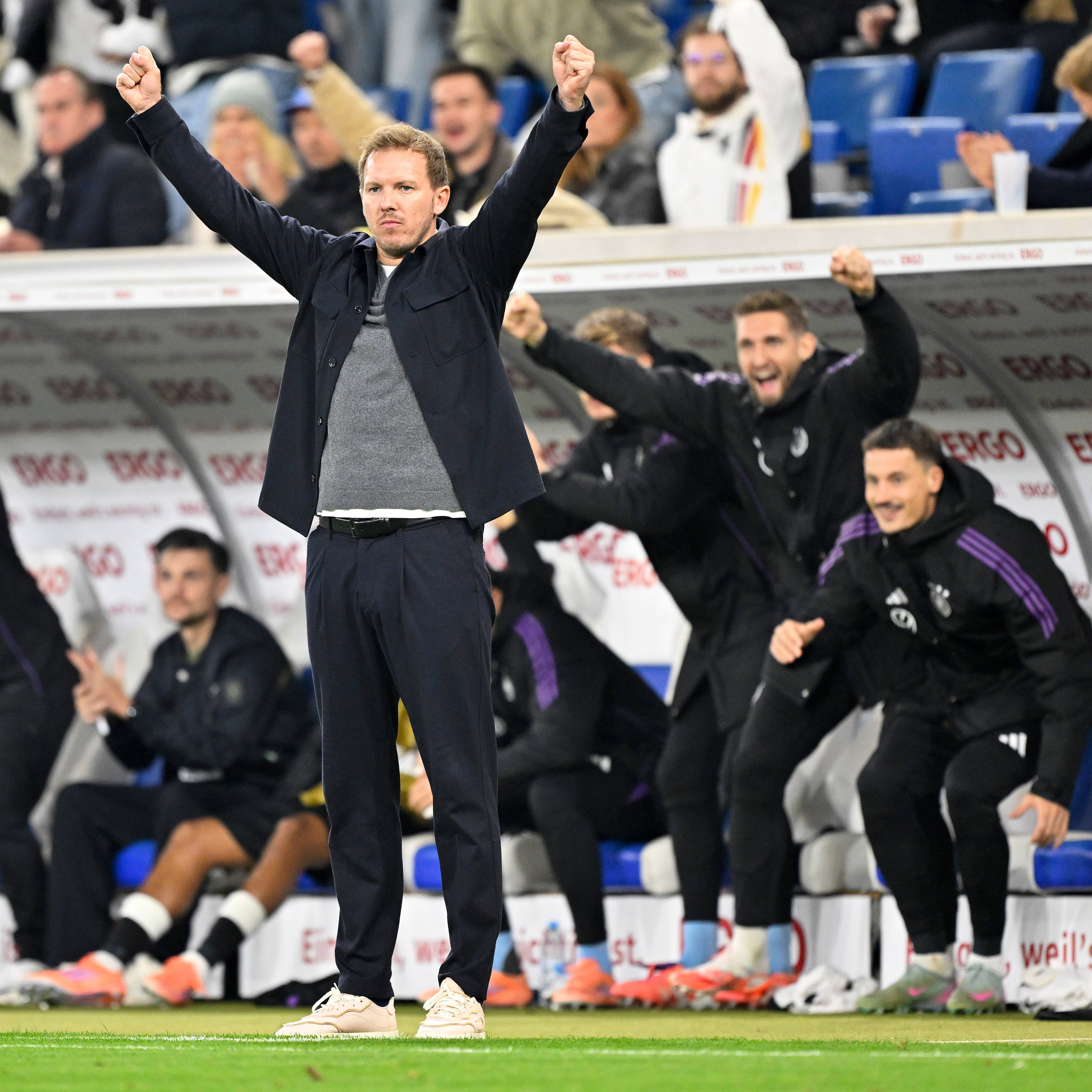 （体育）足球——世界杯预选赛：德国胜卢森堡