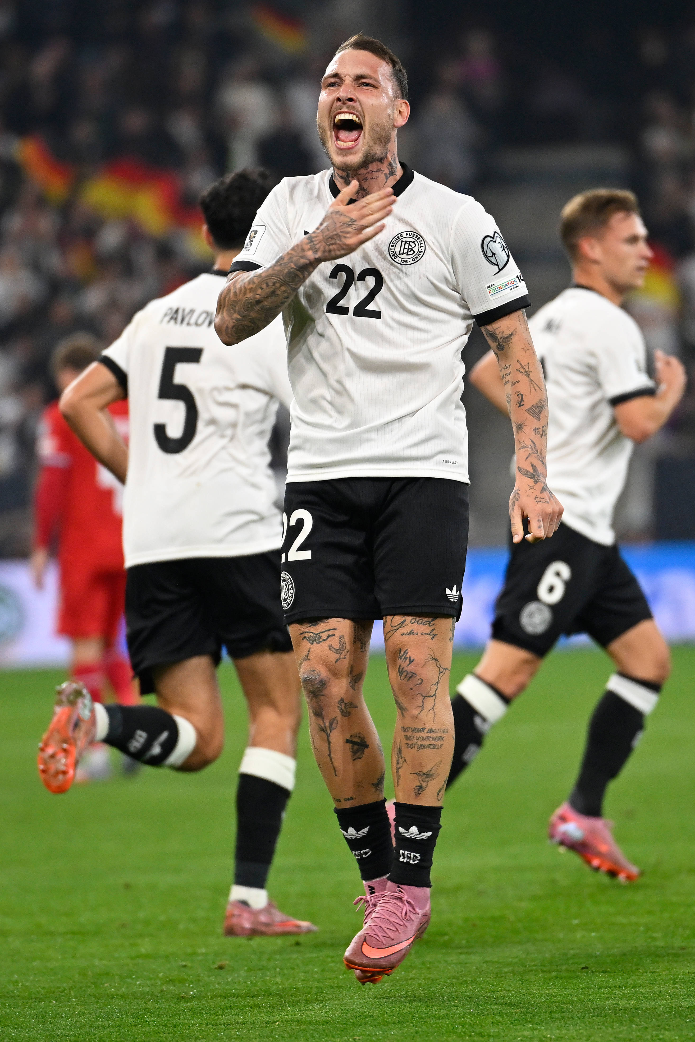 （体育）足球——世界杯预选赛：德国胜卢森堡